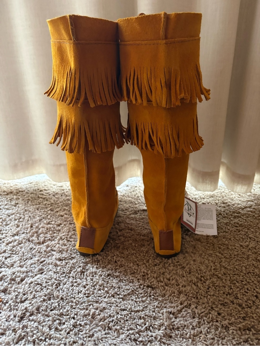 Bastien IND Canada
O'NONHTA' TAN Women's Suede Moccasin High Boot Sz 5 NWT - Picture 4 of 13